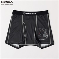 Ｈｏｎｄａ NSXパネル柄ボクサーブリーフ(前あき） メンズ(クロ-M)