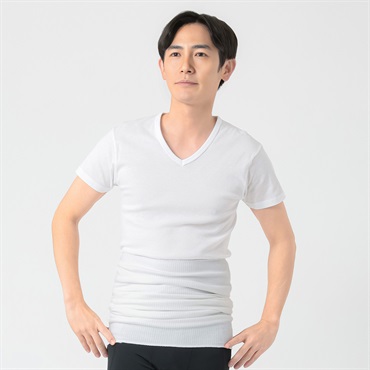 GUNZE(グンゼ) 腹巻 綿リブ メンズ(シロ-M)