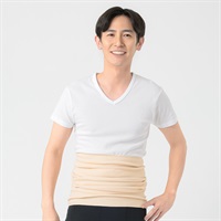 GUNZE(グンゼ) 腹巻 綿リブ メンズ(ベ－ジュ-M)