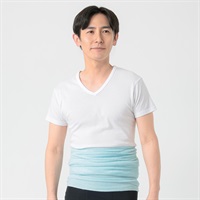 GUNZE(グンゼ) 腹巻 綿パイル メンズ(ウスアオ-M)