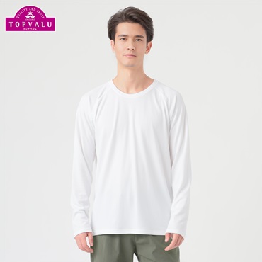 DRY 長袖クルーネックTシャツ メンズ トップバリュ BODY SWITCH(ボディスイッチ)