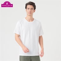 DRY 半袖Tシャツ メンズ トップバリュ BODY SWITCH(ボディスイッチ)(シロ-S)