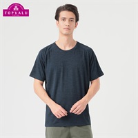 DRY 半袖クルーネックTシャツ メンズ トップバリュ BODY SWITCH(ボディスイッチ)(Ａアオ-S)
