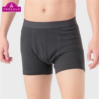 PEACE FIT COOLメッシュ前開きレギュラーボクサー(無地) メンズ トップバリュ PEACE FIT(ピースフィット)(チャコ－ルグレ－-M)