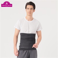 COOLコットン 腹巻 メンズ トップバリュ PEACE FIT(ピースフィット)(チャコ－ルグレ－-M-L)