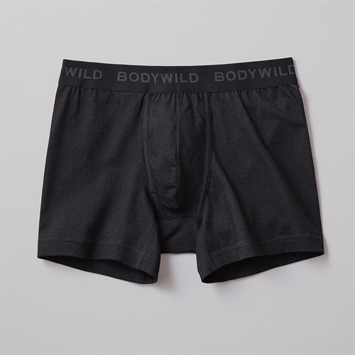 BODY WILD(ボディワイルド) ボクサーパンツ 前あき 綿ベア天竺 デニム調 BODYWILD メンズ