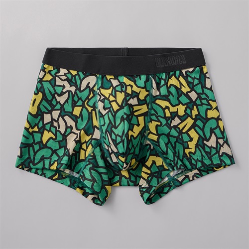 BODY WILD(ボディワイルド) ボクサーパンツ 前とじ メッシュベア天竺