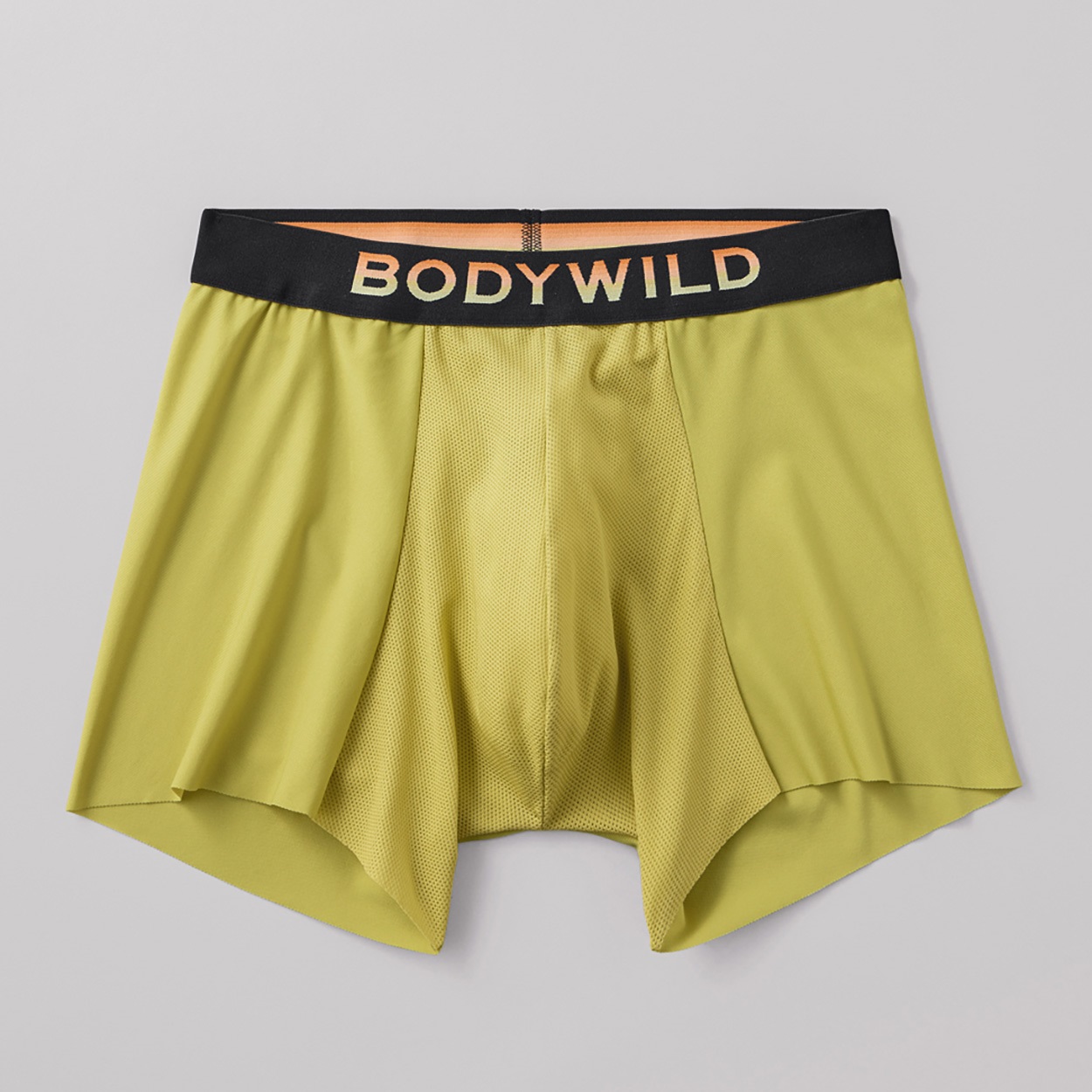 BODY WILD(ボディワイルド) ボクサーパンツ 前とじ カットオフ フロントメッシュ BODYWILD メンズ(コイキイロ-M)