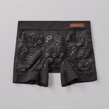 BODY WILD(ボディワイルド) ボクサーパンツ 前とじ 成型 ロボット柄