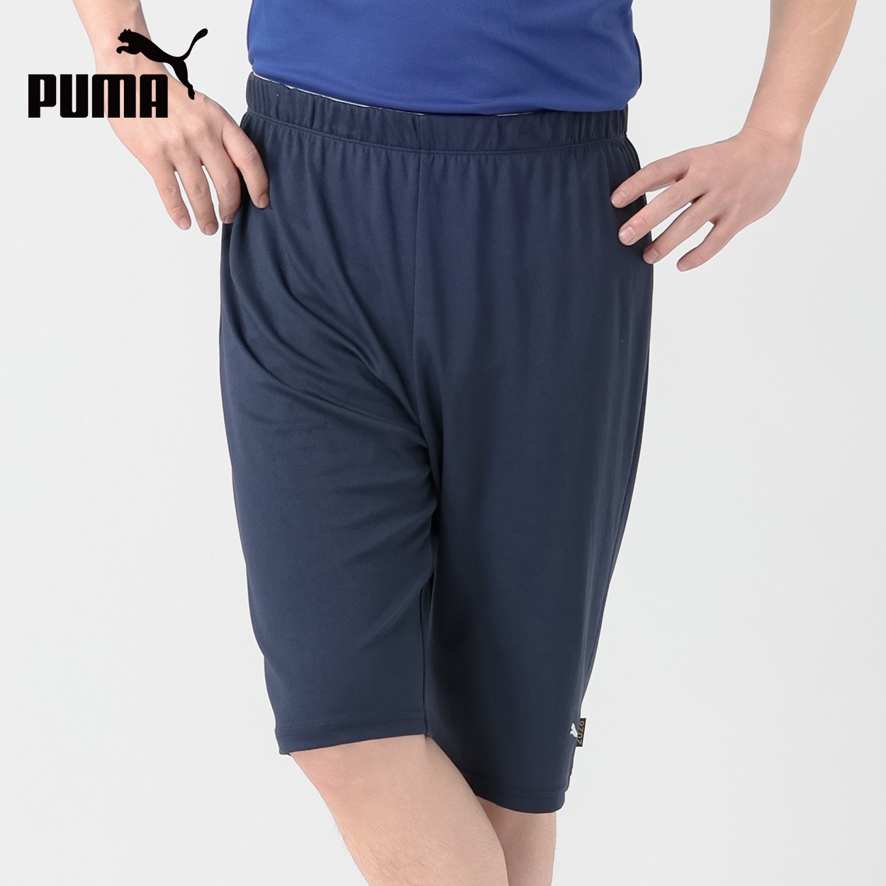 PUMA(プーマ) PUMA接触冷感ハニカムメッシュショートボトム メンズ(コイアオ-L)