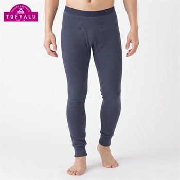 WARM超保温 前あき10分丈レギンス メンズ トップバリュ PEACE FIT(ピースフィット)(コイアオ-S)