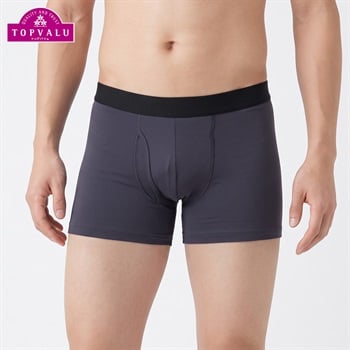 PEACE FIT WARM 裏起毛 前開きボクサーブリーフ メンズ トップバリュ PEACE FIT(ピースフィット)(コイムラサキ-L)