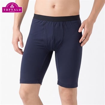 PEACE FIT WARM 裏起毛 前開きロングボクサーブリーフ メンズ トップバリュ PEACE FIT(ピースフィット)(コイアオ-L)