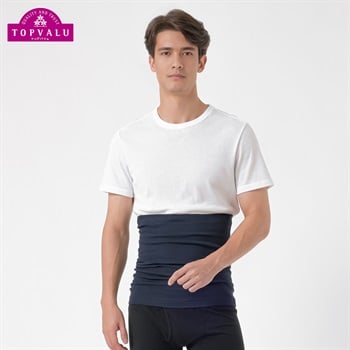 WARM コットンブレンド  ウエストウォーマー メンズ トップバリュ PEACE FIT(ピースフィット)(コイアオ-M-L)