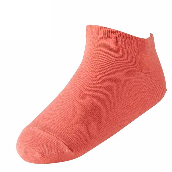 無地スニーカー丈ソックス メンズ(ウスダイダイ-25-27CM)