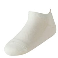 底パイルスニーカー丈ソックス メンズ(アイボリー-25-27CM)