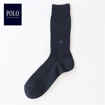 POLO BRITISH COUNTRY SPIRIT クルーリブソックス メンズ(コイアオ-25-27CM)