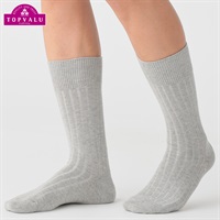 クルー丈デオドラントソックス メンズ(グレー-25-27CM)