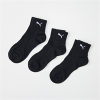 PUMA(プーマ) ショート丈ソックス3足組(クロ-24-26CM)