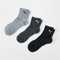 PUMA(プーマ) ショート丈ソックス3足組(コミ-24-26CM)