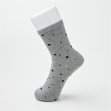 SAVING THE PLANET by KATHARINE HAMNETT ハーフ丈ドット柄ソックス メンズ(グレー-25-27CM)