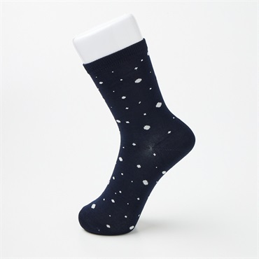 SAVING THE PLANET by KATHARINE HAMNETT ハーフ丈ドット柄ソックス メンズ(コイアオ-25-27CM)