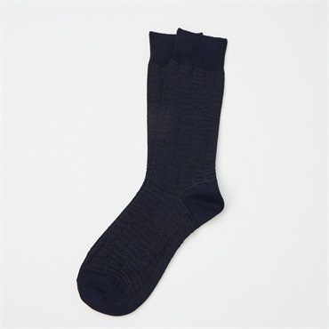 SAVING THE PLANET by KATHARINE HAMNETT クルー丈タイル柄ソックス メンズ(コイアオ-25-27CM)