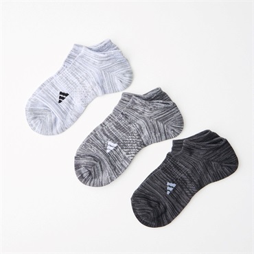adidas(アディダス) 補強スニーカー丈ソックス3足組 メンズ