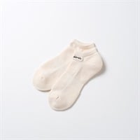 NIRMATA BASIC ロゴ刺繍総パイルスニーカーソックス メンズ(オフ-25-27CM)