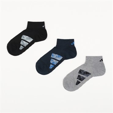 adidas(アディダス) 足底メッシュスニーカー丈ソックス3足組 メンズ