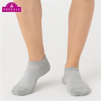 足底パイルスニーカーインソックス メンズ(グレー-25-27CM)
