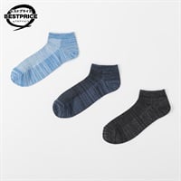 甲メッシュ スニーカー丈ソックス 3足組 メンズ トップバリュ ベストプライス(TOPVALU BESTPRICE)(ソノタ１-25ｰ27CM)