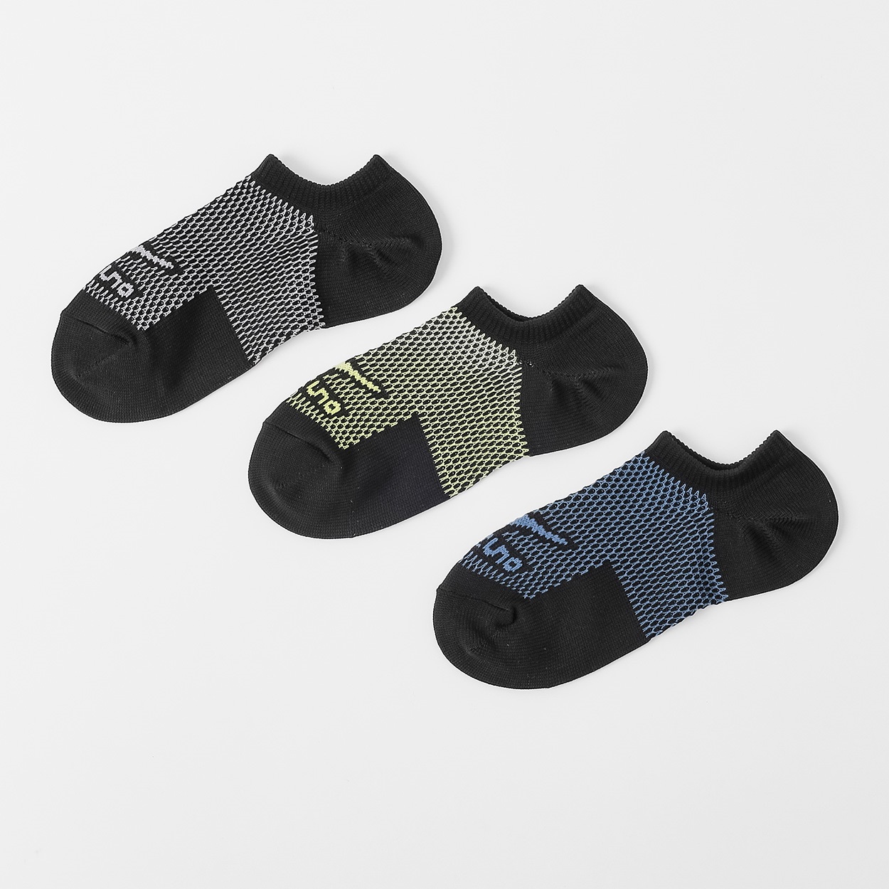 mizuno(ミズノ) オールメッシュカバーソックス３足組 メンズ(ソノタ１-26-28CM)