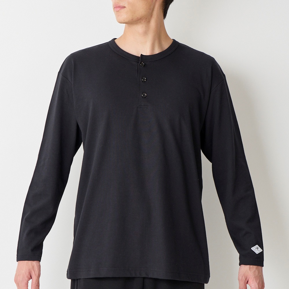 ヘンリーネックTシャツ メンズ トップバリュ CELLIANT(セリアント 
