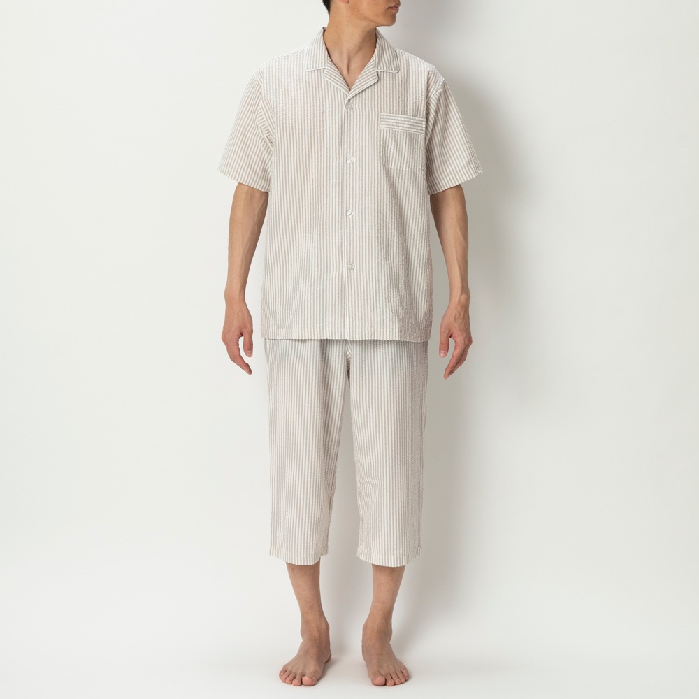 COOLサッカー半袖パジャマ メンズ トップバリュ PEACE FIT