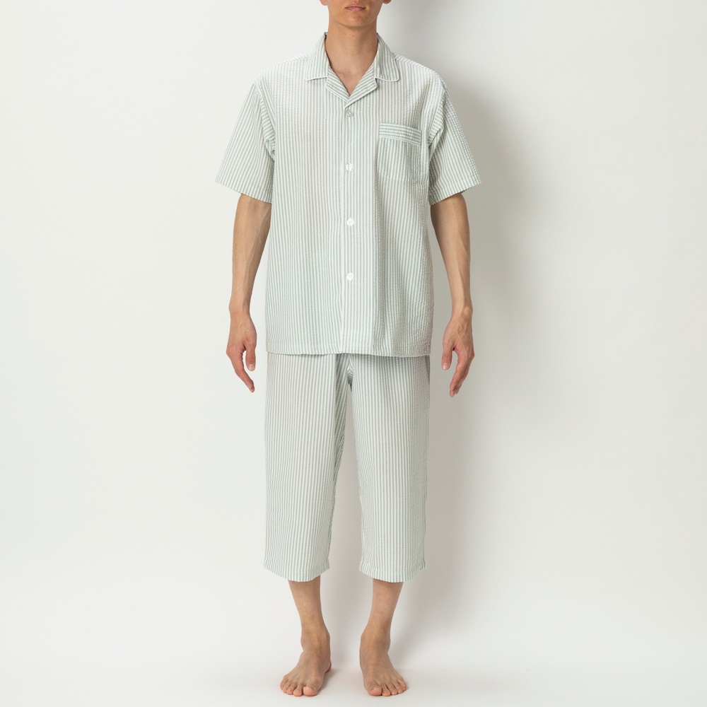COOLサッカー半袖パジャマ メンズ トップバリュ PEACE FIT