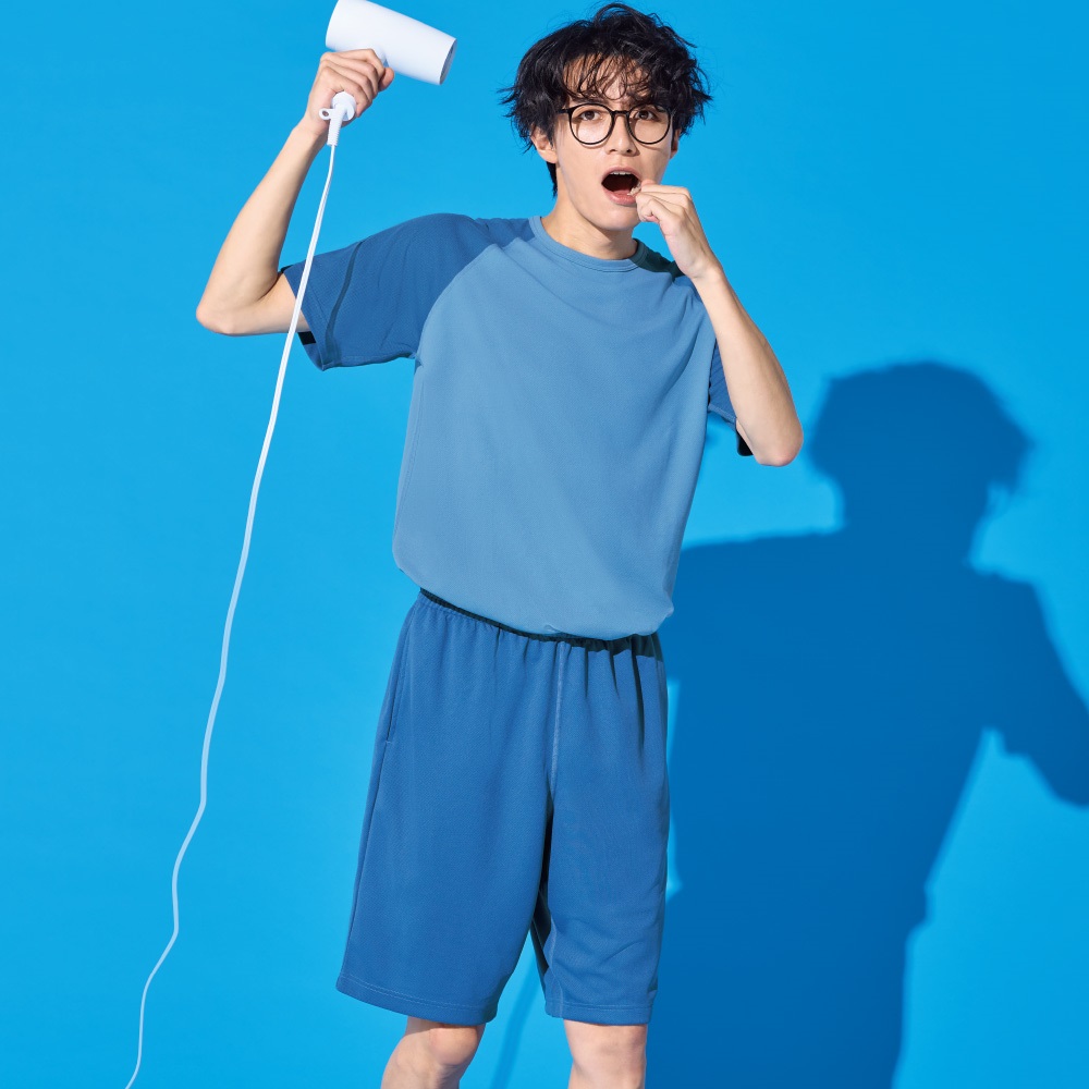 COOL メッシュルームセット メンズ トップバリュ PEACE FIT
