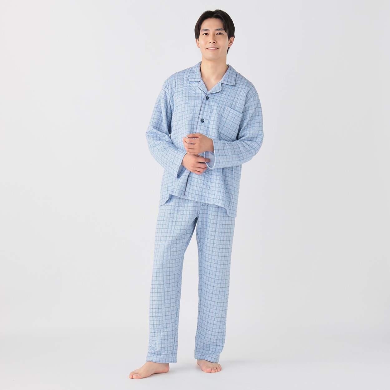 専用、パジャマ他 GUNZE(グンゼ) 睡眠工房 HOTMAGIC 発熱キルトペイズリー柄シャツ