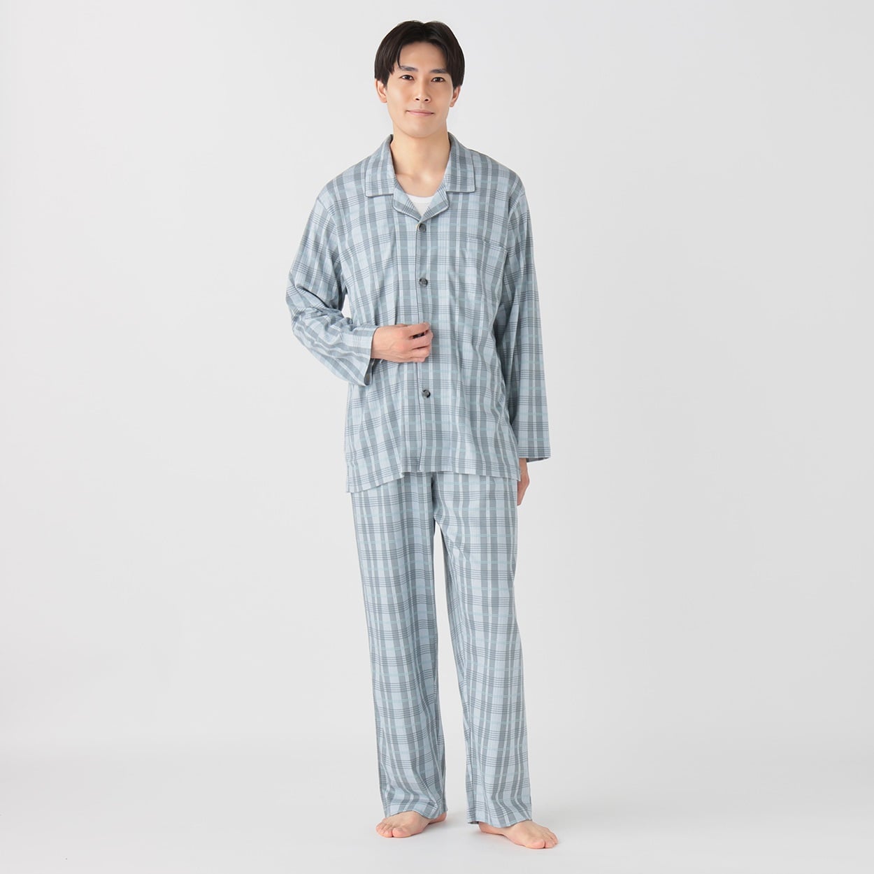 GUNZE(グンゼ) 着脱らくらくサポート スムースマジックテープシャツ