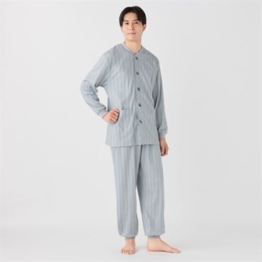 GUNZE(グンゼ) 着脱らくらくサポート 家庭用乾燥機対応スムースパジャマ メンズ