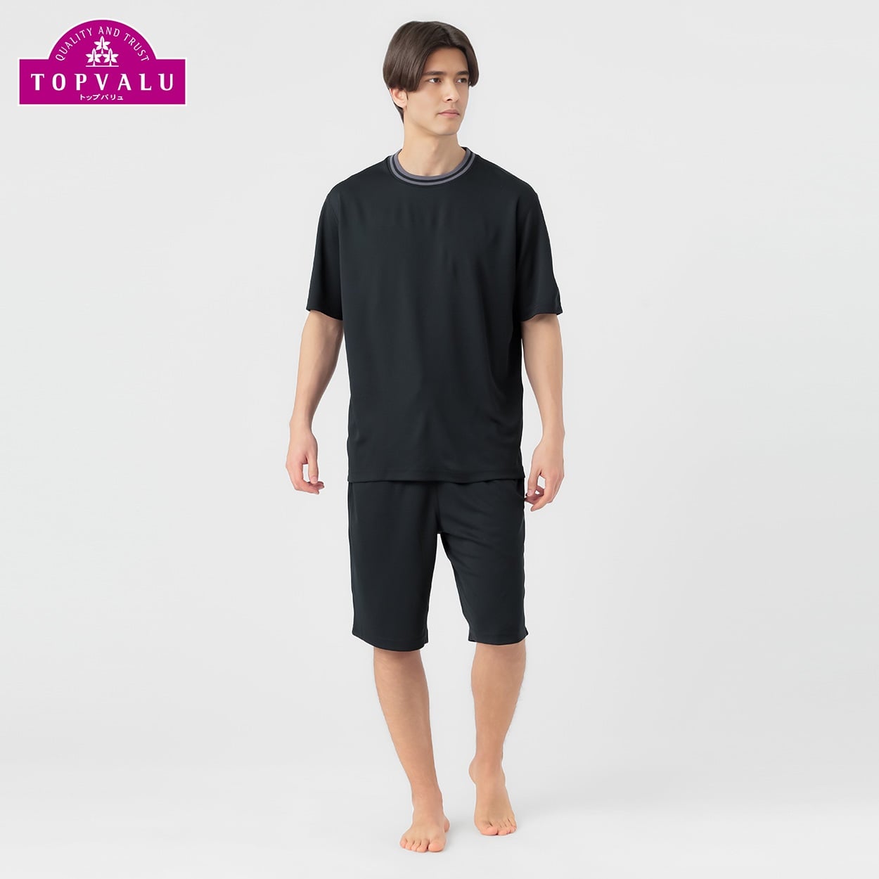 メッシュルームセット メンズ トップバリュ PEACE FIT(ピースフィット)(クロ-M)