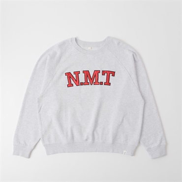 NIRMATA DESIGN  CREW SWEAT メンズ(ウスグレー-S)