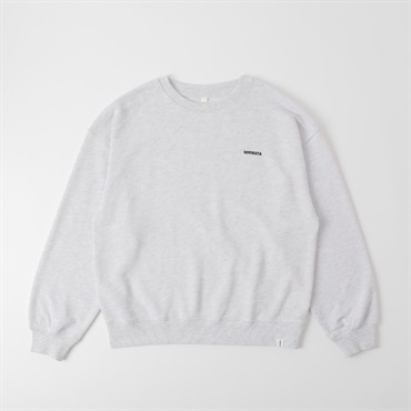 NIRMATA BASIC  CREW SWEAT メンズ(ウスグレー-S)