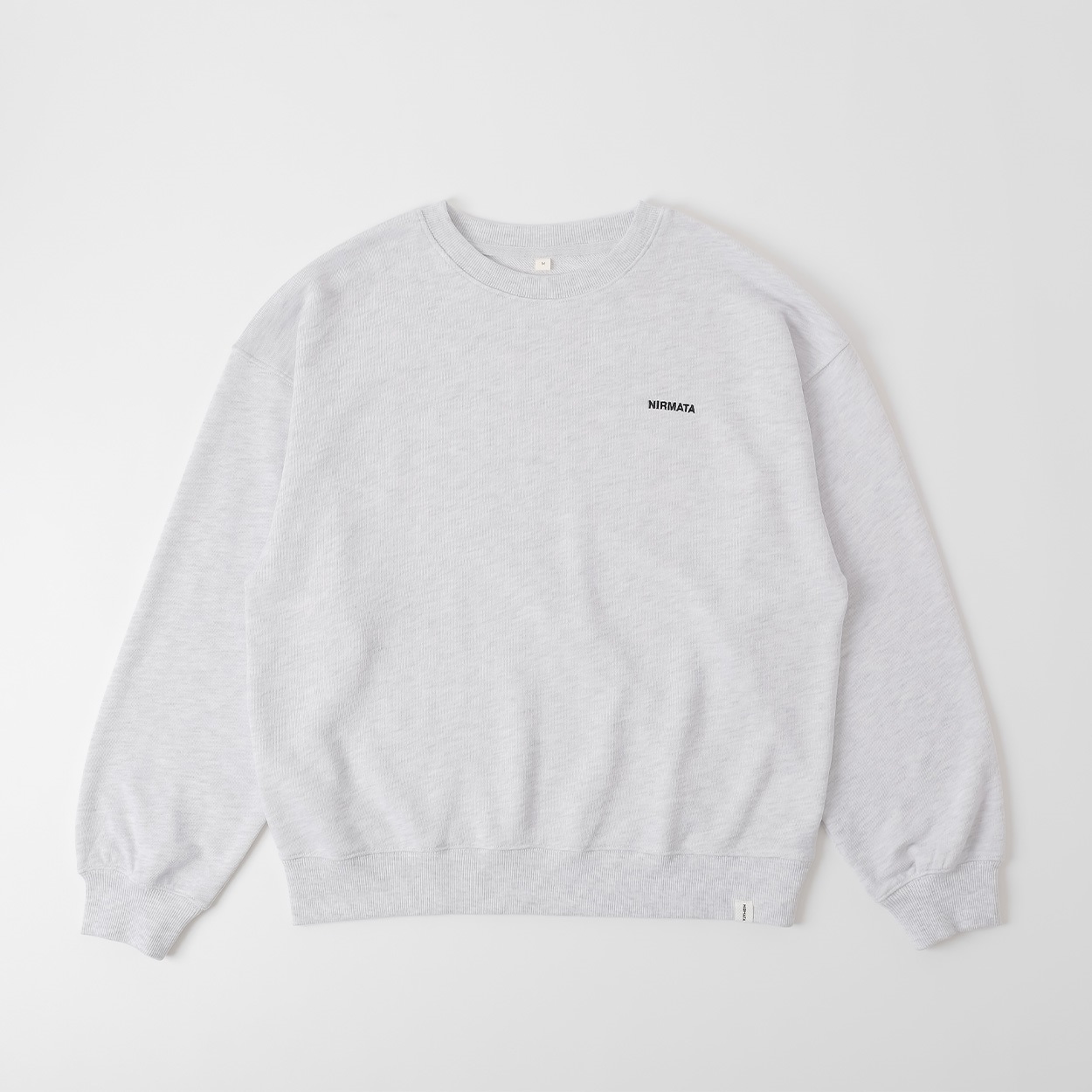 NIRMATA BASIC  CREW SWEAT メンズ(ウスグレー-M)