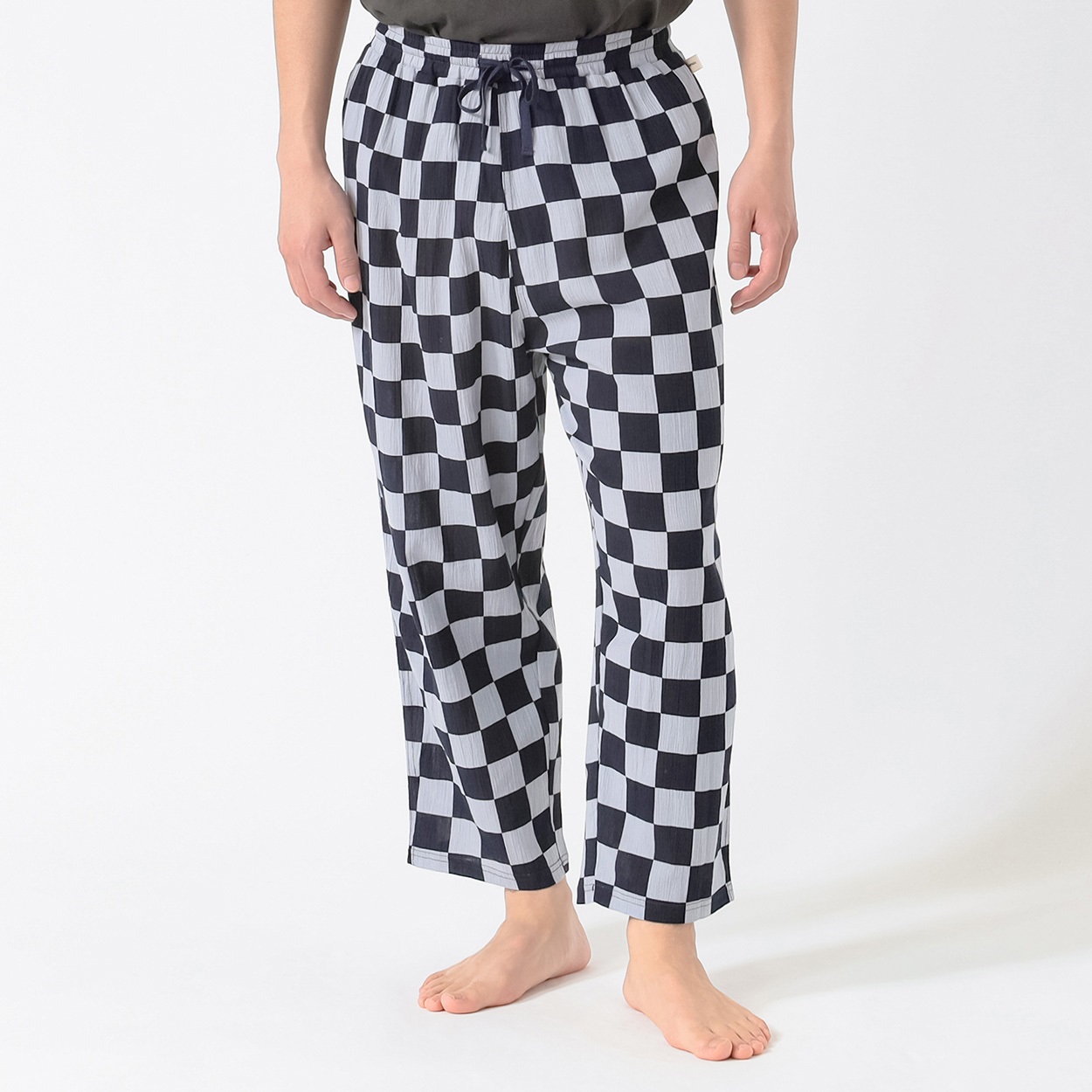 NIRMATA VACATION LONG PANTS ブロック メンズ(コイアオ-2XL)