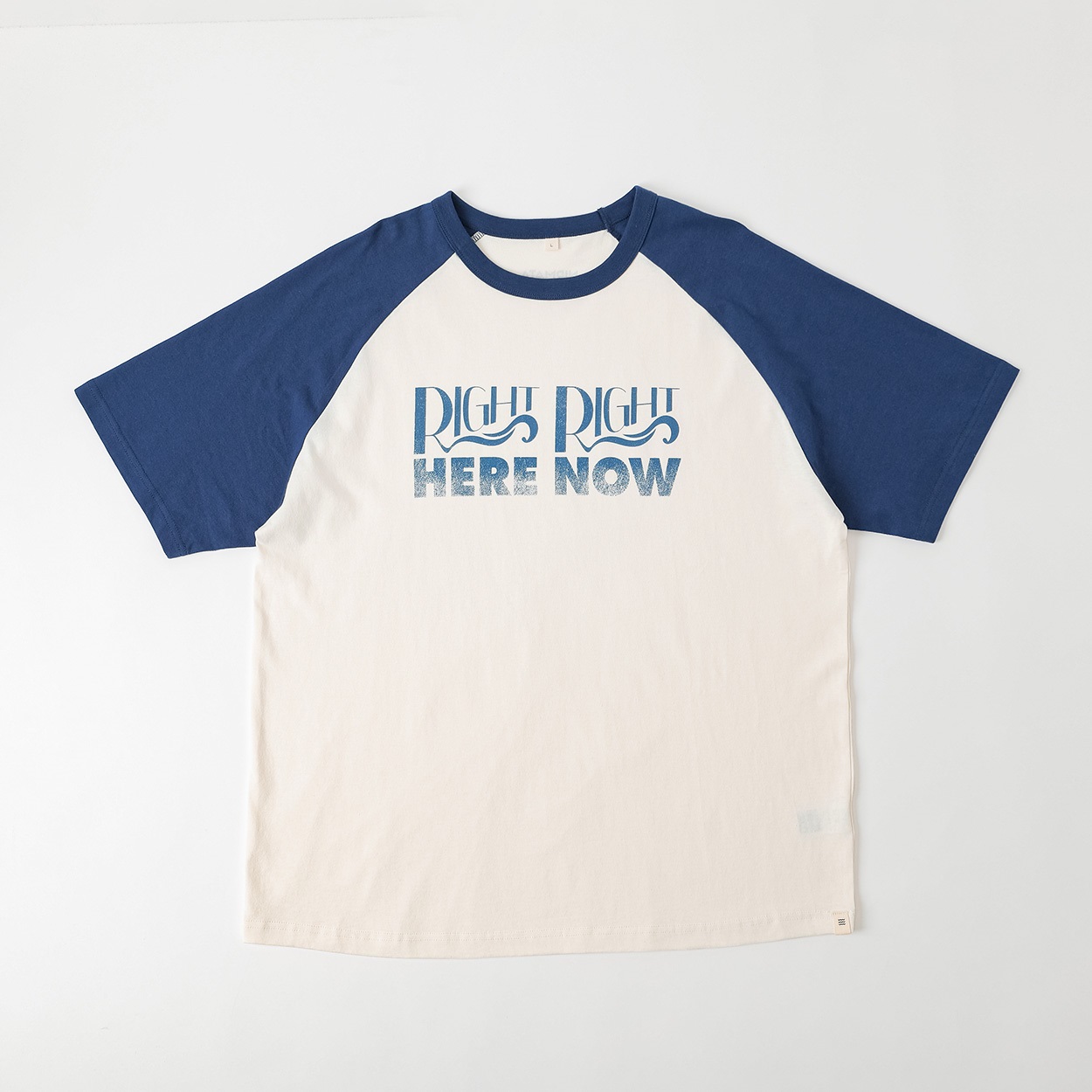 【虹羽みにちゃん着用アイテム】 NIRMATA  OCEAN Tシャツ メンズ(キナリ-L)