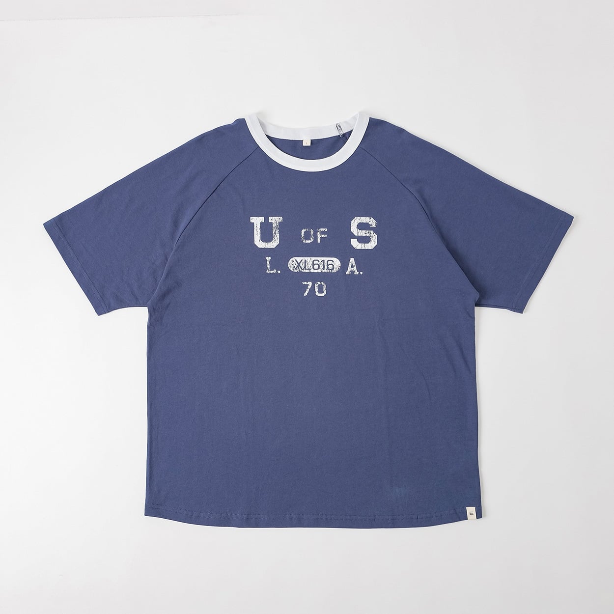 NO BAYSTARS,NO LIFE. Tシャツ ホワイト×ネイビー L NIRMATA SCHOOL OF LIFE Tシャツ メンズ | イオンスタイルオンライン
