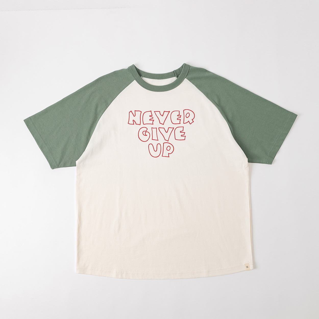 【若葉のあちゃん着用アイテム】 NIRMATA  SCHOOL OF LIFE  Tシャツ メンズ(ミドリ-L)