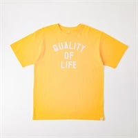【空詩かれんちゃん着用アイテム】 NIRMATA  SCHOOL OF LIFE  Tシャツ メンズ(キイロ-M)