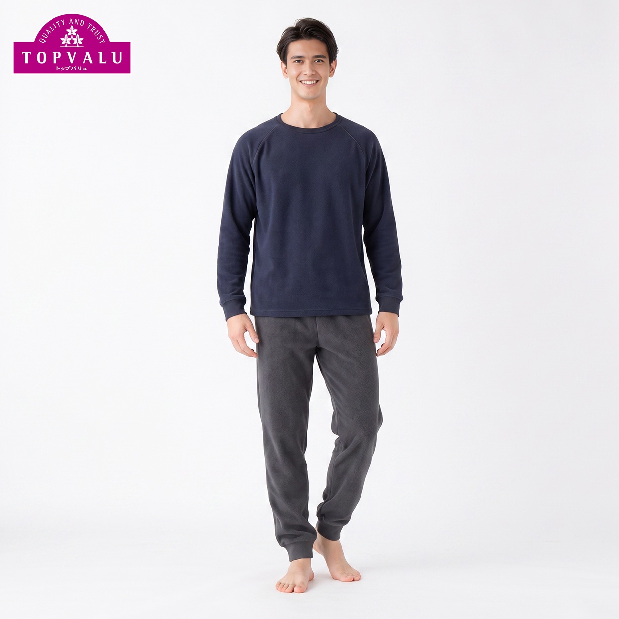 肌側コットン マシュマロンルームセット メンズ トップバリュ PEACE FIT(ピースフィット)(コイアオ-XL)